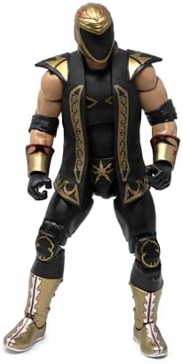 Boss Fight Studio Legends of Lucha Libre Premium Tinieblas Jr. Action Figure – Highly Articulated Figurine with Accessories - Championship Belt, Alternate Hands & Head, and Removable Gear – 1:12