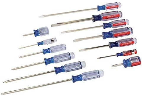 CRAFTSMAN Screwdriver Set, Slotted & Phillips, 14Piece (CMHT65045)