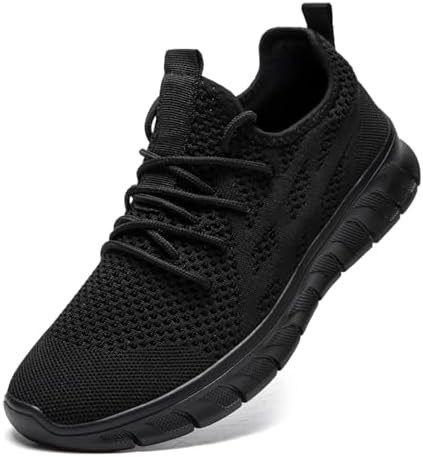 DLWKIPV Men's Shoes Running Road Walking Sneakers Sports Athletic Workout Gym Shoes Casual Comfortable Breathable Fashion