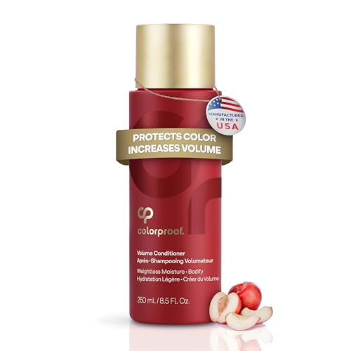 Colorproof Sulfate-Free Volumizing Conditioner For Women | Hydrating Conditioner With White Nectarine Scent | Vegan and Color-Safe Formula | Adds Volume & Protects Hair Color