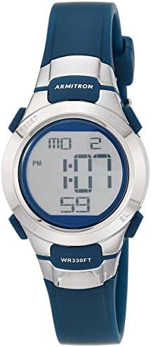 Armitron Sport Women's Digital Chronograph Resin Strap Watch, 45/7012