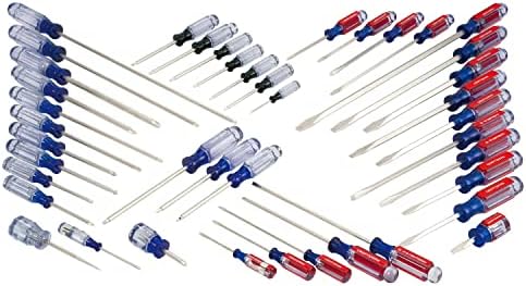 CRAFTSMAN Screwdriver Set, Phillips, Slotted, Torx, Acetate Handle, 42 Pieces (CMHT65300)