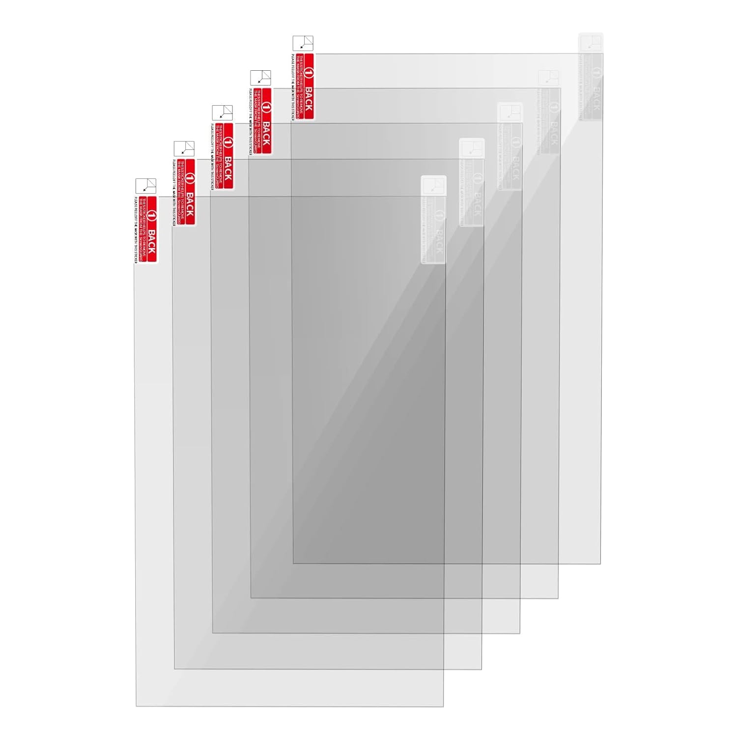 KOYOFEI 5PCS Screen Protector for Anycubic Photon Mono 4\/Ultra, Screen Protective Film for Photon Mono 4, Ultra Resin 3D Printers