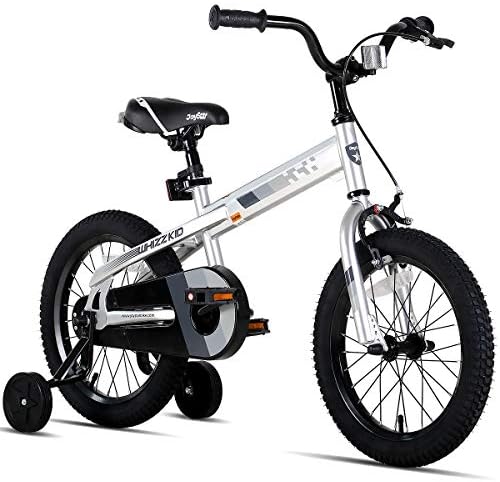 JOYSTAR Whizz Kids Bike 12 14 16 18 Inch Kids' Bicycle for Toddler and Kids Ages 2-9 Years Old, BMX Style Boys Bike with Training Wheels, Children Bicycles, Multiple Colors