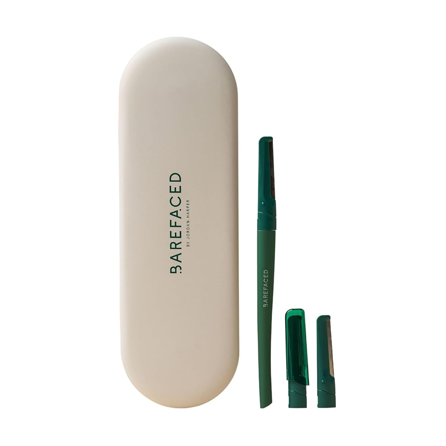 Barefaced Facial Razor \u2013 Stainless Steel Dermaplaning Tool for Women \u2013 Facial Shaving Tool Removes Peach Fuzz &amp; Dead Skin, Improves Skincare Absorption, Brightens Skin &amp; Smooths Make