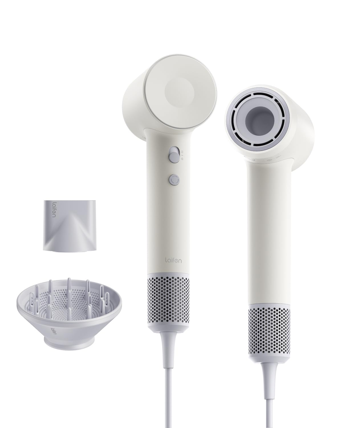 Laifen Hair Dryer SE 2, 200 Million Negative Ionic Blow Dryer with Child Mode and 108,000 RPM Brushless Motor, Fast Drying High-Speed Low Noise Hairdryer with Magnetic Attachments, HD130, Mothers Day