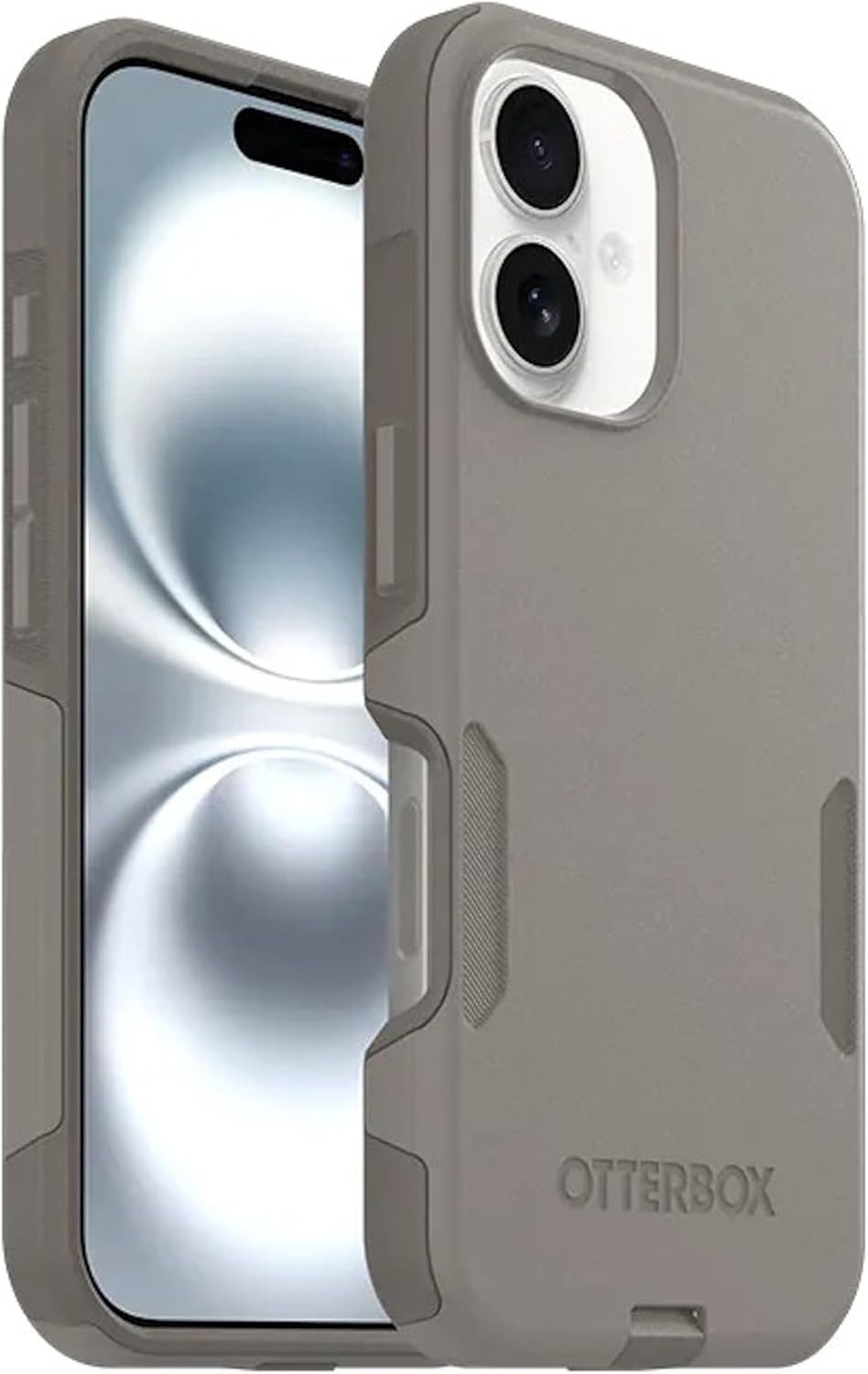 OtterBox iPhone 16 - Commuter Series MagSafe Case - Cottonwood Glen - Built-in Magnets - Slim &amp; Tough - Pocket-Friendly - with Port Protection - Non-Retail Packaging