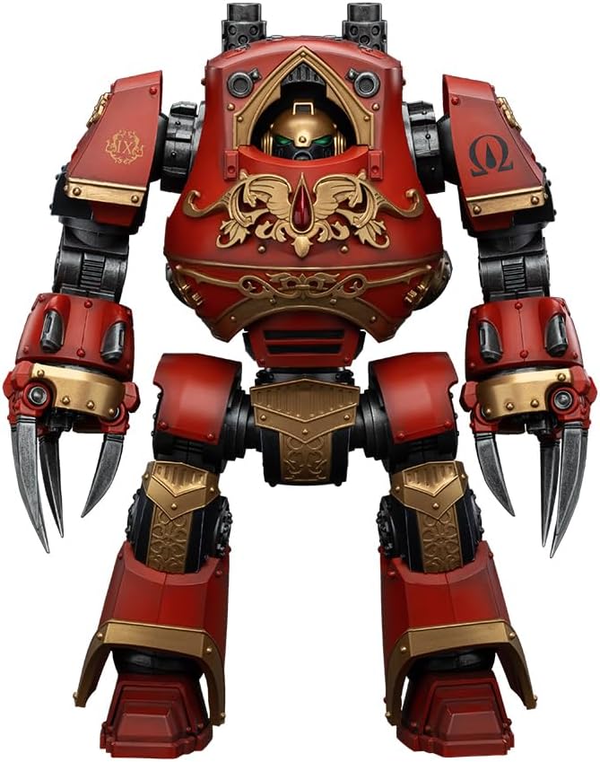 JOYTOY Warhammer 40,000 1\/18 Action Figure Blood Angels Contemptor-Incaendius Dreadnought Collection Model Birthday Gifts