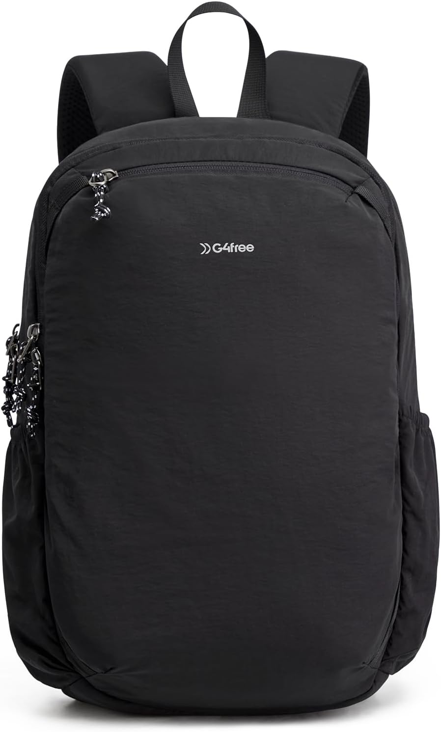 G4Free 15L Hiking Backpack Lightweight Small Travel Backpack Casual Daypack for Women Men Outdoor Campus, Black