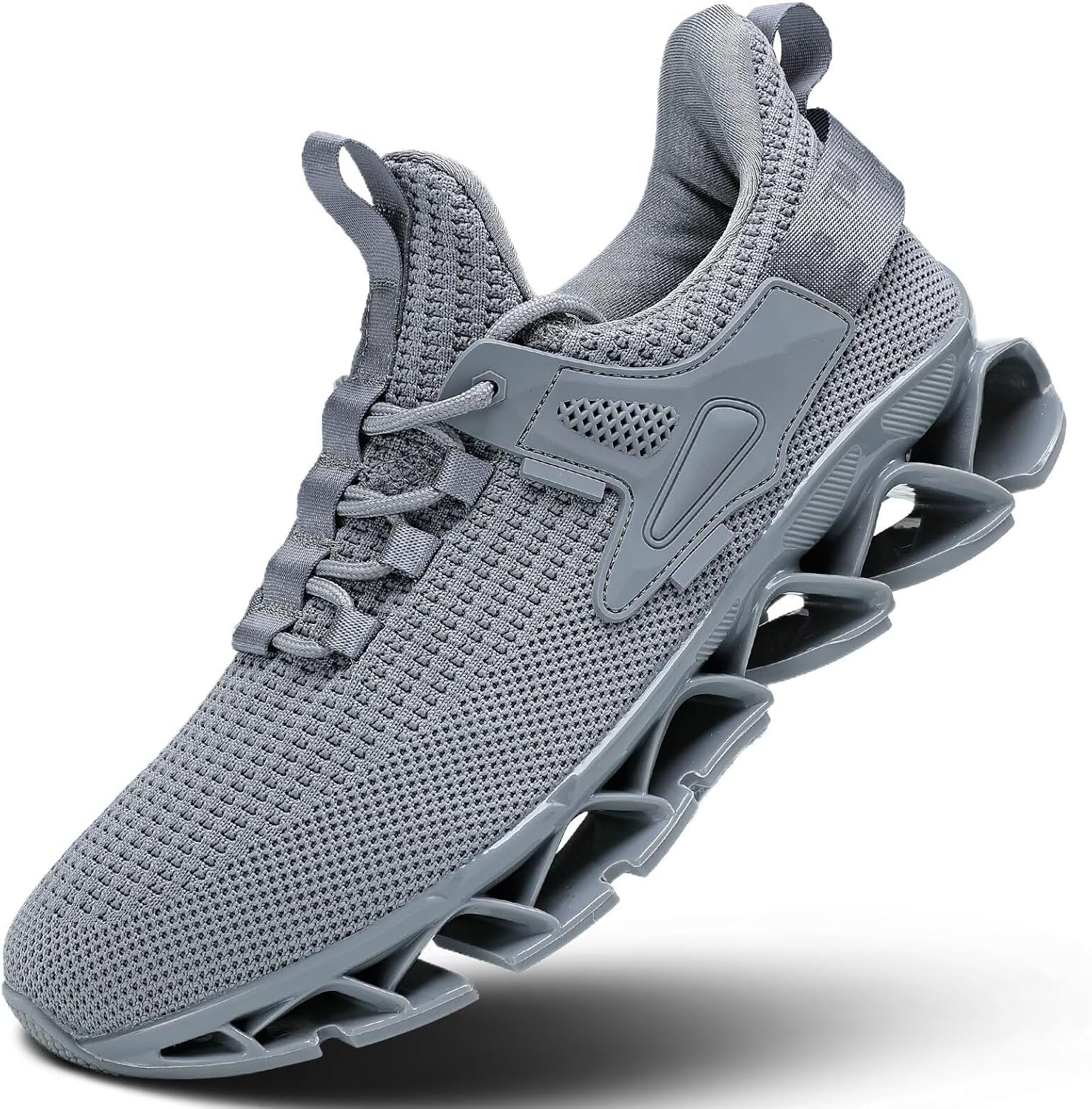 Mens Walking Shoes Running Slip on Tennis Casual Fashion Blade Sneakers Comfort Workout Sport Athletic Trainers