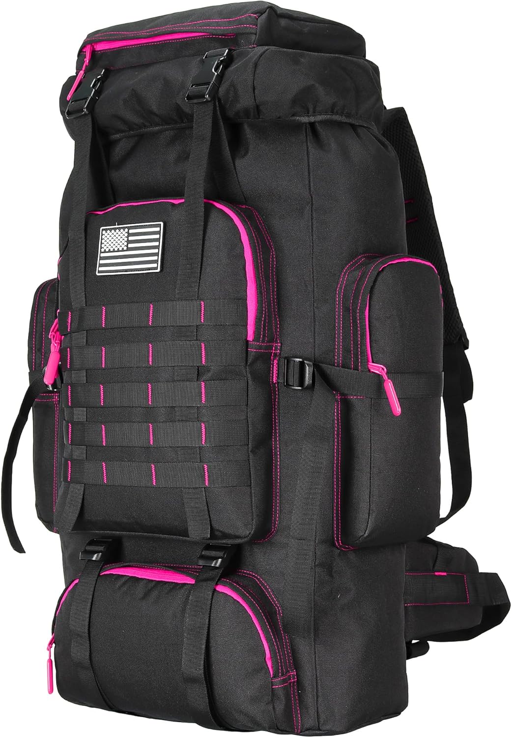W WINTMING Hiking Backpack for Men 70L\/100L Camping Backpack Military Rucksack Molle 3 Days Assault Pack for Climbing | Camping Backpack, 3 Days Assault Pack, for Climbing